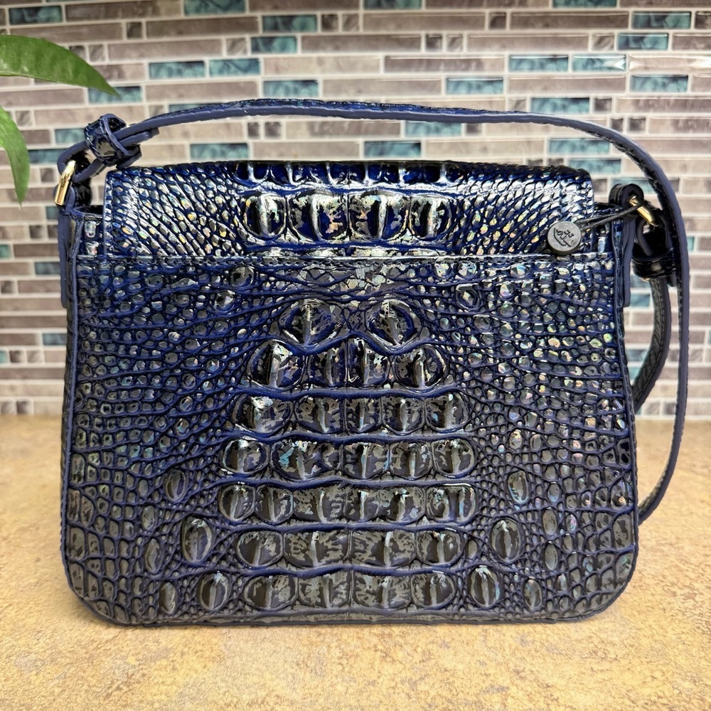 NWT Brahmin Gianna Royal Blue purse - Picture 4 of 9